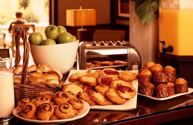 Breakfast at Ambrose Hotel.