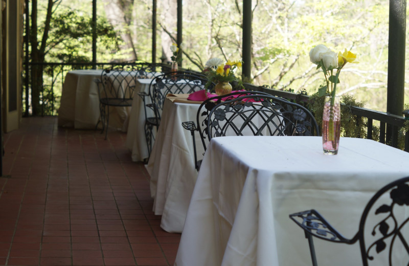 Patio at Houston Mill House.