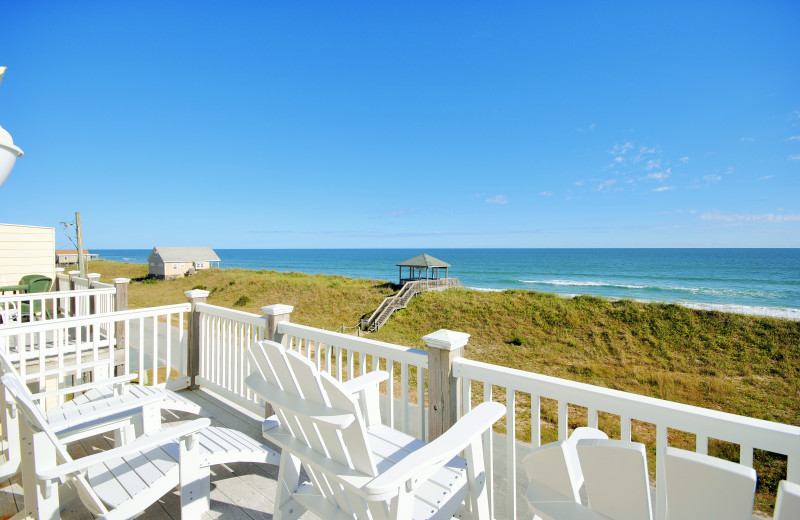 Deck view at Summer Winds.