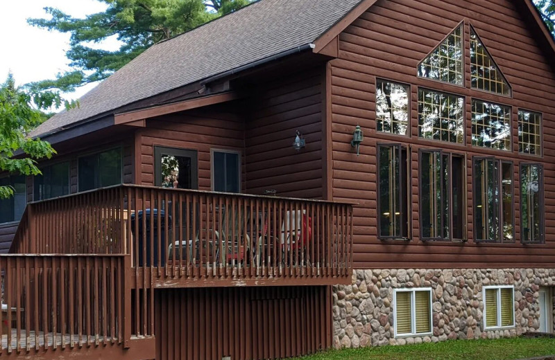 Guest cabin at Johnson's Resort.