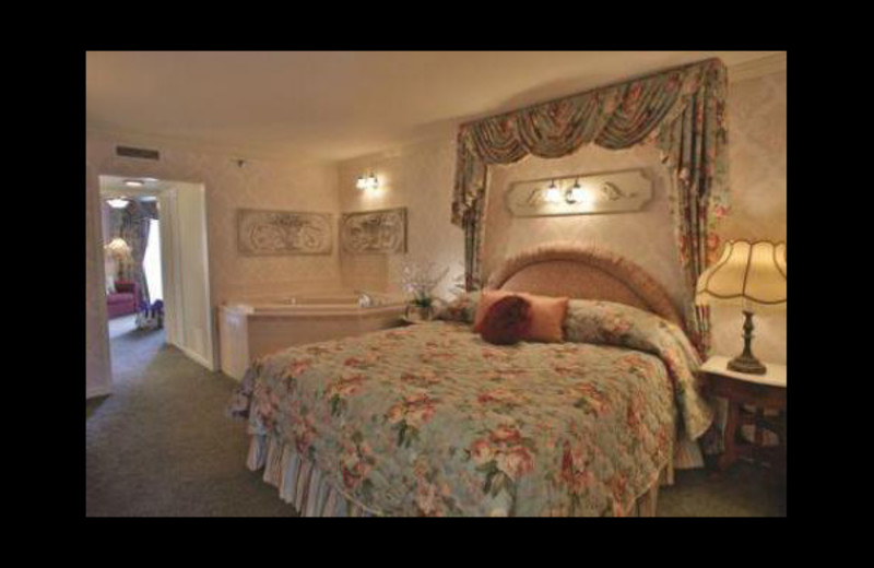 Guest room at Boardwalk Plaza Hotel.