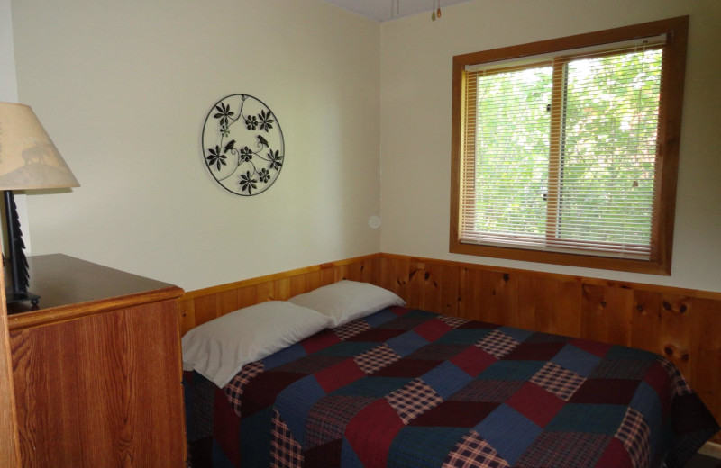 Cabin bedroom at YMCA Camp Northern Lights.