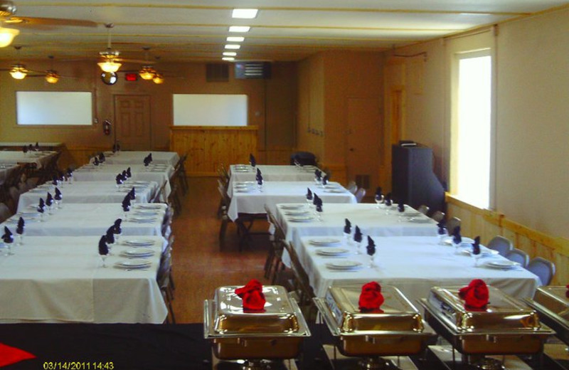 Dinning room at Colorado Springs KOA.