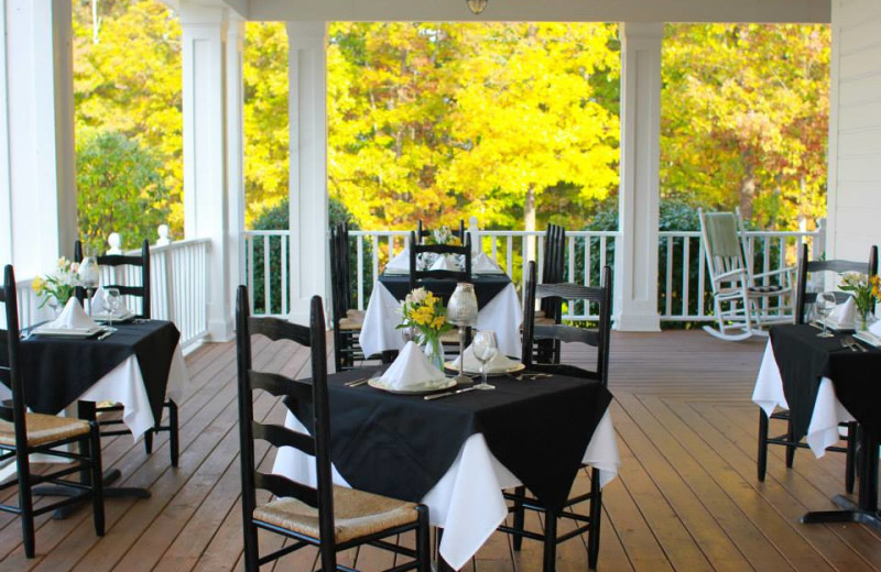 Wedding reception at Dahlonega Spa Resort.
