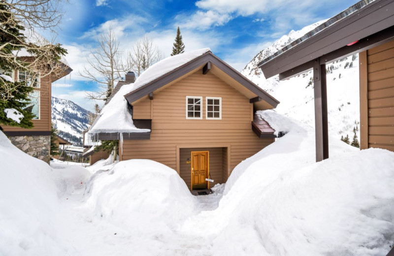 Rental exterior at Canyon Services Vacation Rentals.