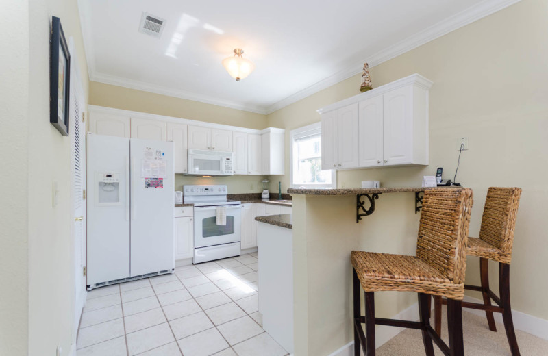 Rental kitchen at Perdido Key Resort Management.