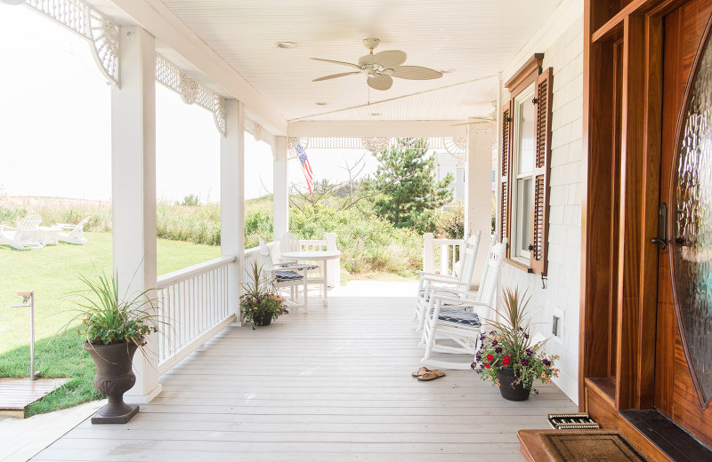 Porch at The Addy Sea.