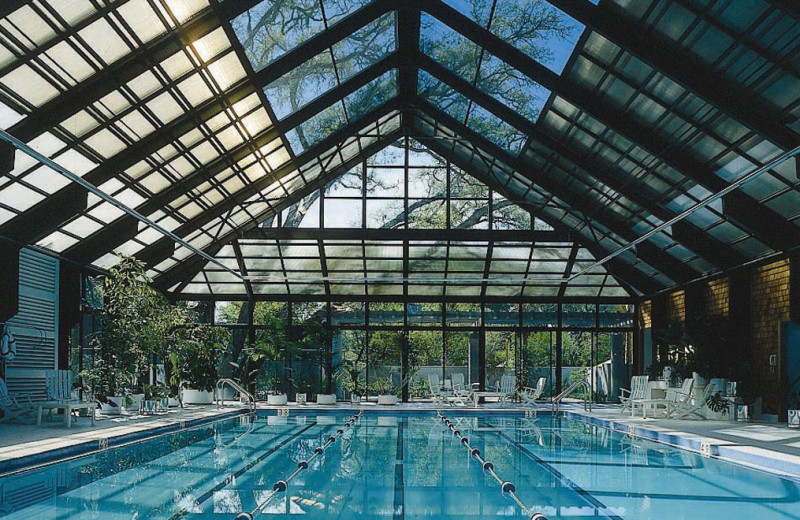 Indoor pool at Omni Amelia Island Plantation.