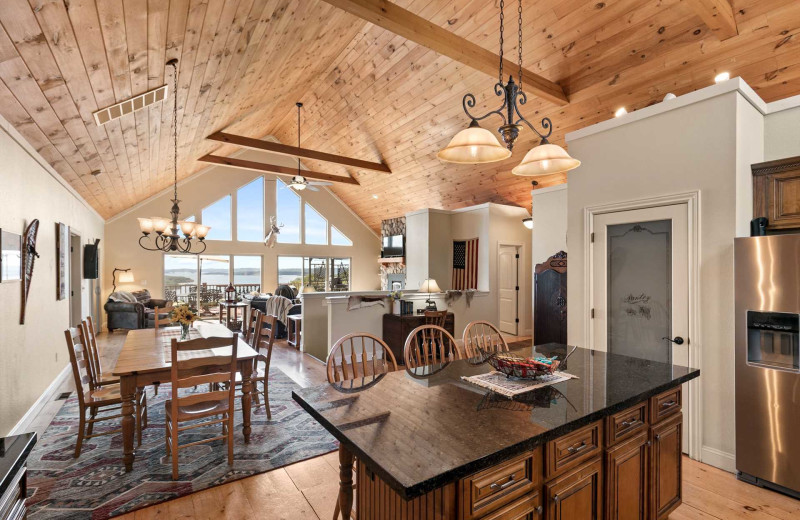 Rental interior at Branson Vacation Rentals.