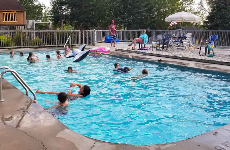 Pool at North Star Lake Resort.