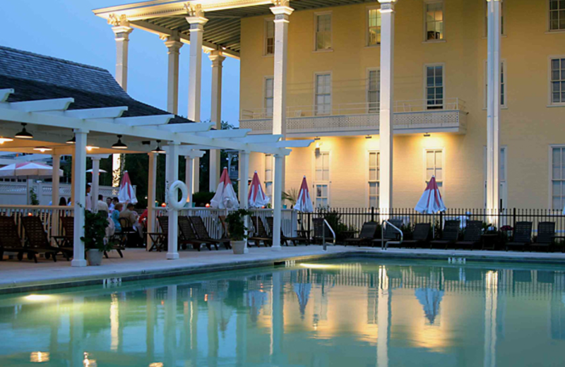 Pool View at The Virginia Hotel