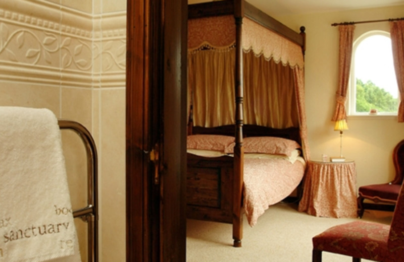 Guest room at Loch Ness Cottages.