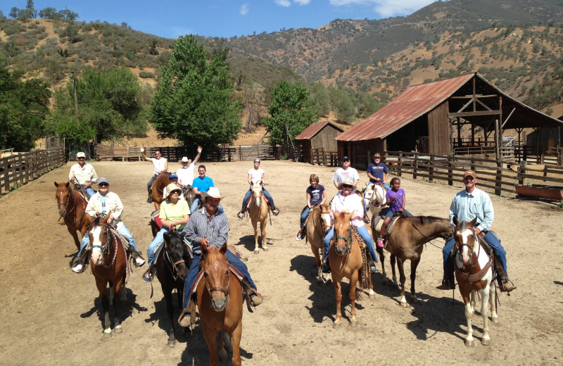 Family reunions at Rankin Ranch.