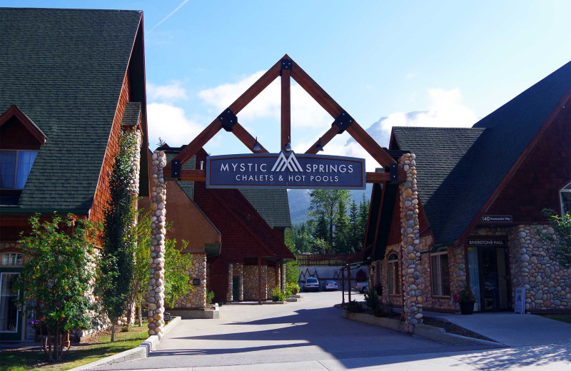 Exterior view of Mystic Springs Chalets 