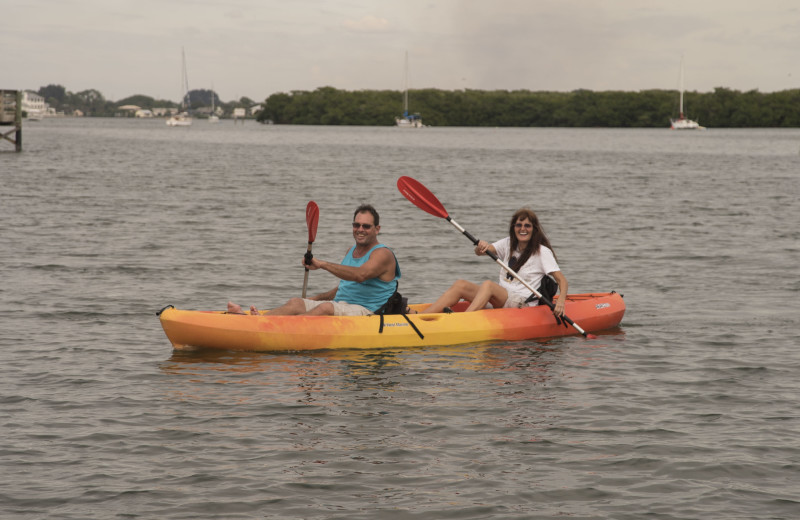 Kayaking at Englewood Beach & Yacht Club.