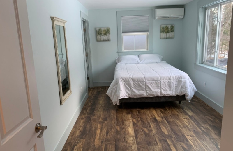 Guest room at Brook Road Inn.