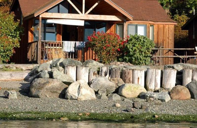 Cottage exterior at West Beach Resort.