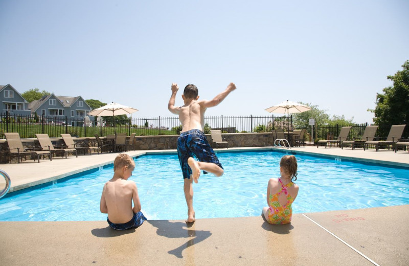 Outdoor pool at Inn by the Sea.