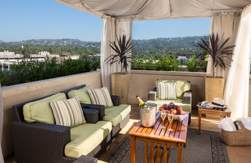 Cabana at Raffles L'Ermitage Beverly Hills.