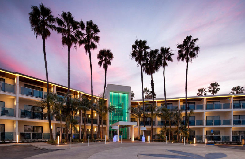 Exterior view of Marina del Rey Hotel.