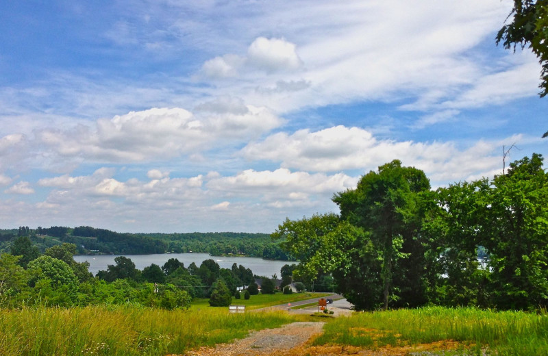 Grounds at Palisades Resort.
