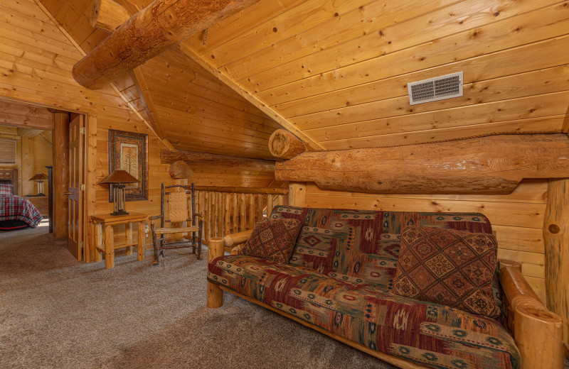 Bedroom at American Patriot Getaways - Grizzly's Den.