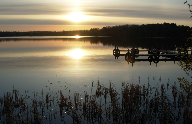 Sunset at Sunset Point Resort.