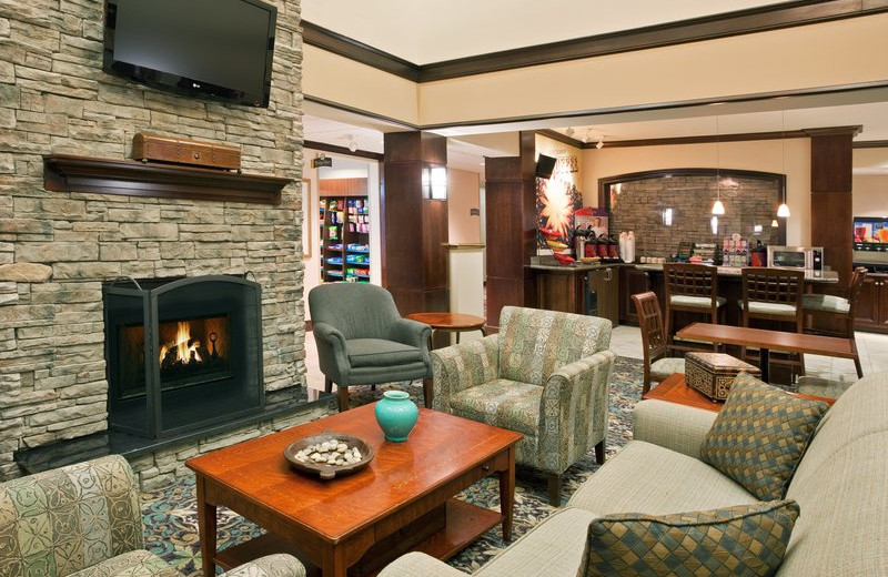 Lobby at Staybridge Suites Stow.