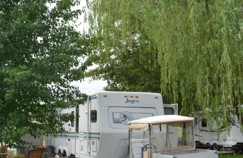 RV camp at Mark Twain Landing.