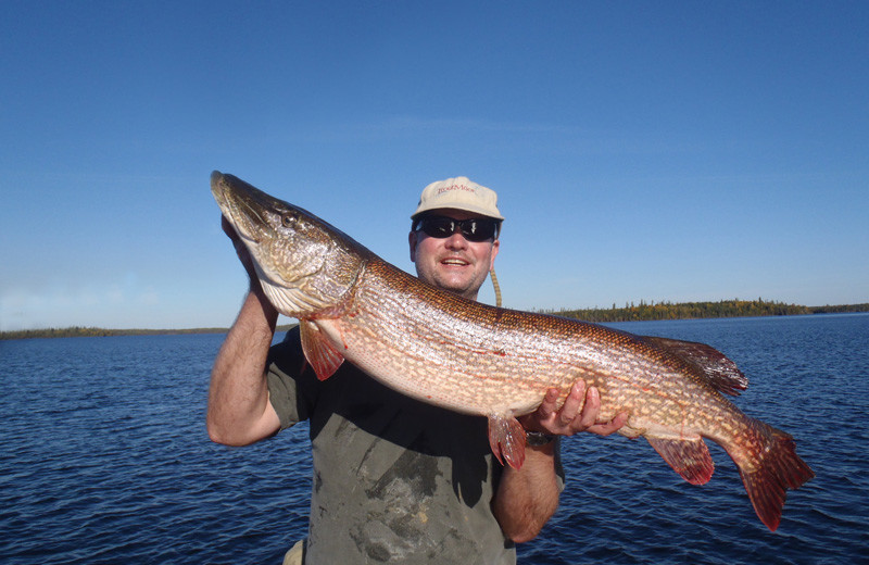 Northern fishing at Sandy Beach Lodge.