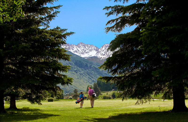 Golf course at Manor Vail Lodge.