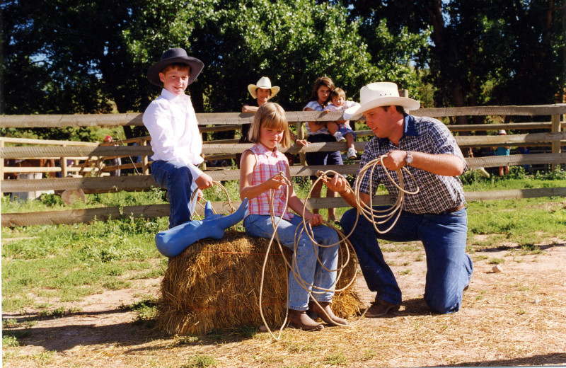 Ranch activities at  Sylvan Dale Guest Ranch.