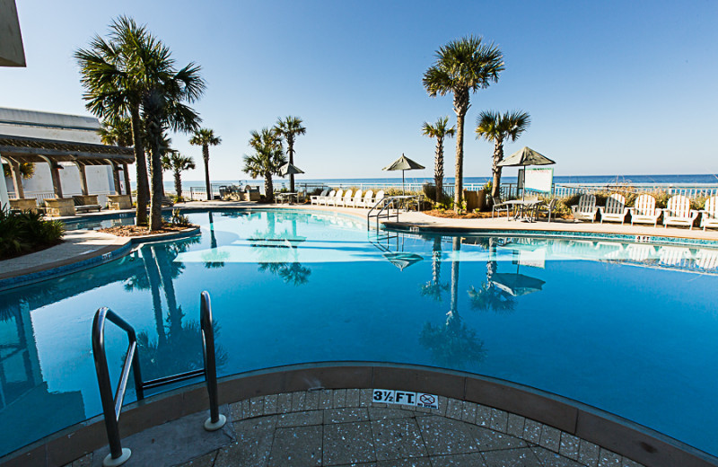 Outdoor pool at Sterling Resorts.