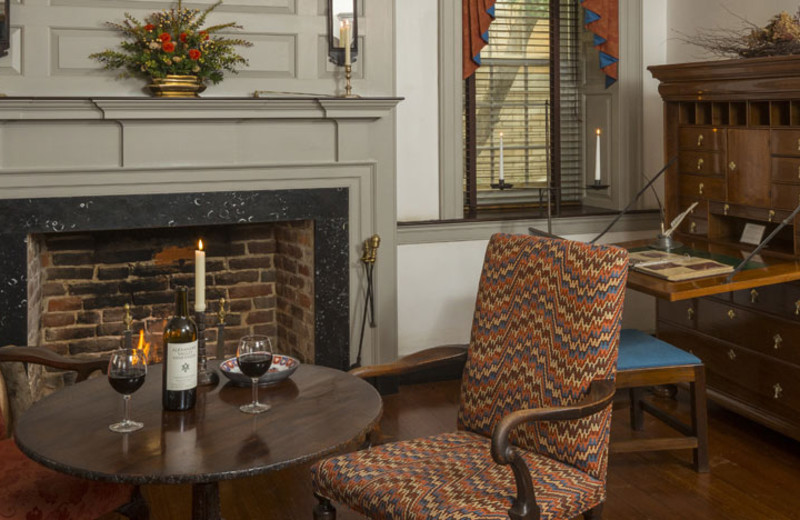 Interior at The White Swan Tavern.