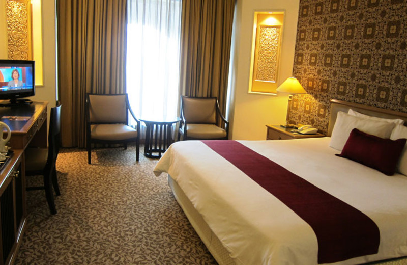 Guest room at Indra Regent Hotel.