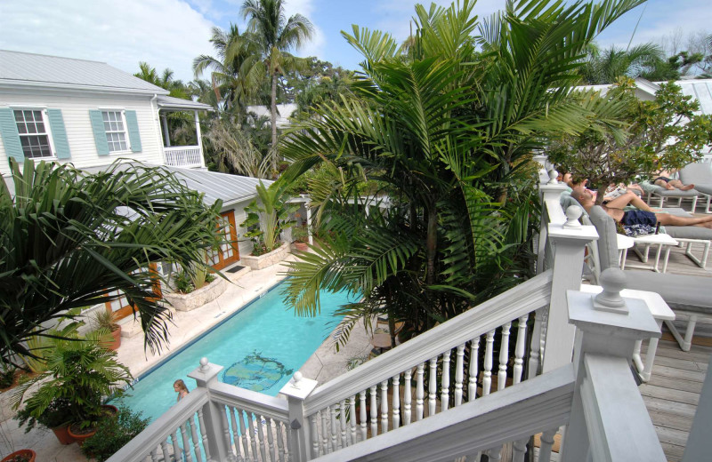 Outdoor pool at The Heron House & Heron House Court.