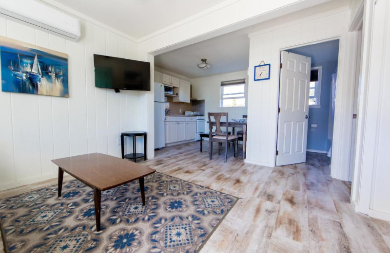 Guest room at The South Winds.