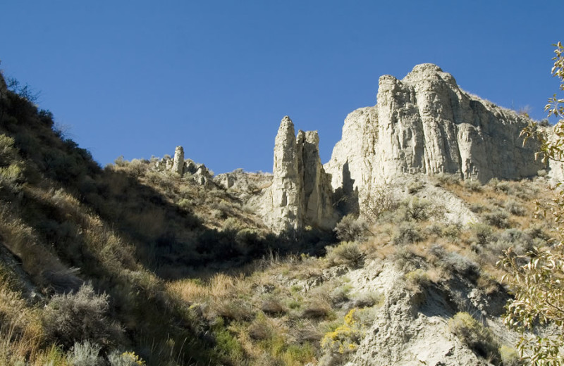 Mountain near Playa Del Sol Resort.