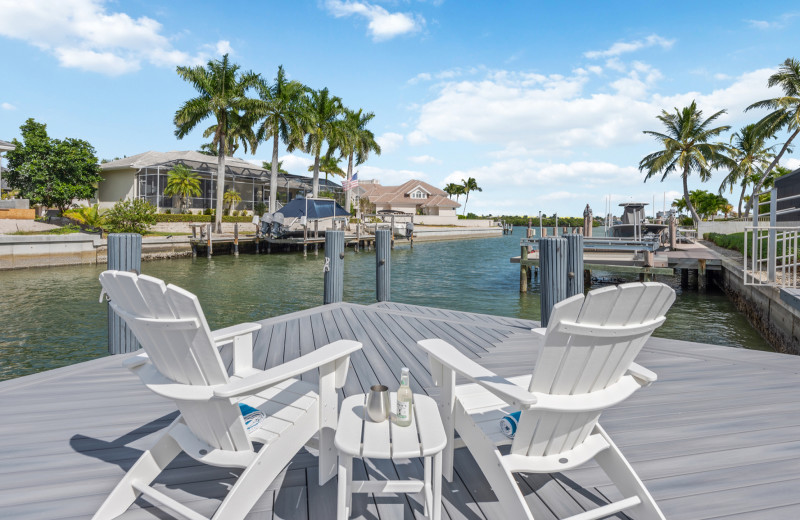 Rental dock at Marco Escapes.