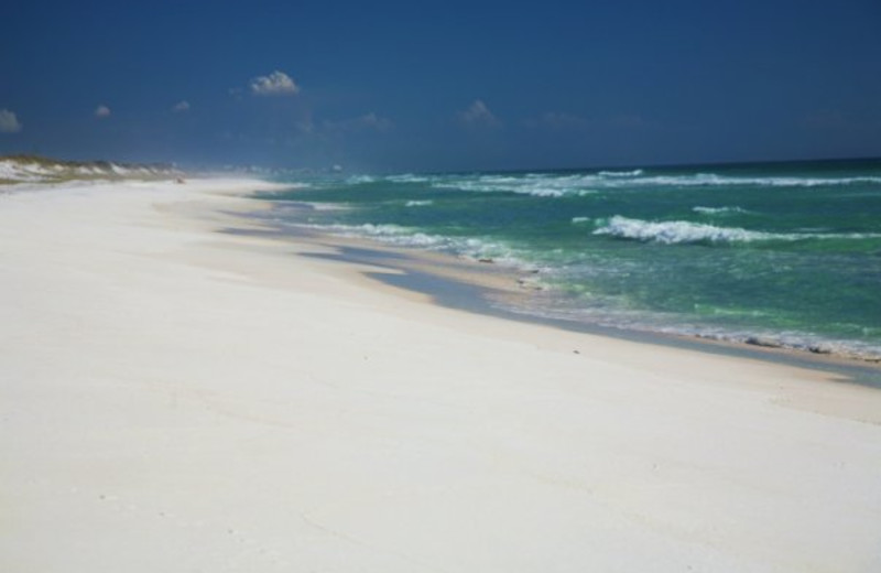 Beach view at Seascape Resort.