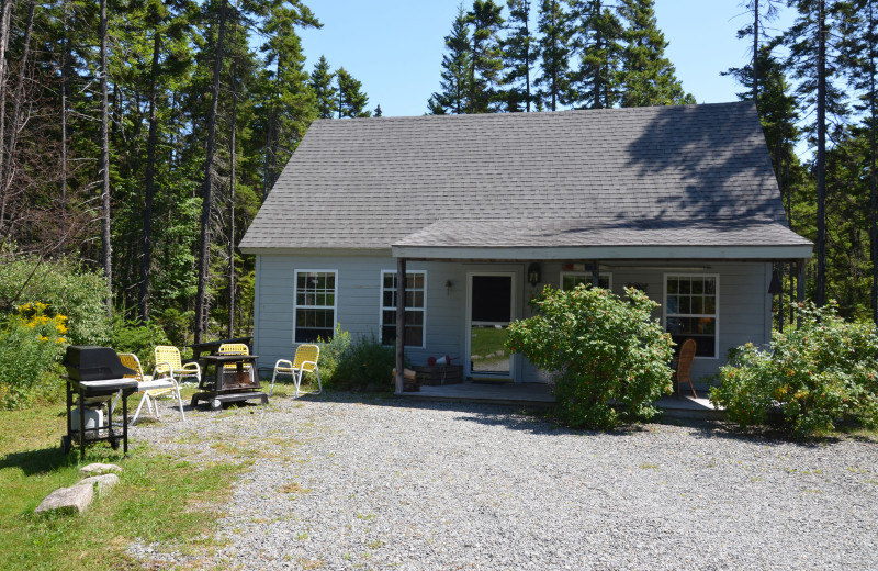 Cottage exterior at Boathouse Way Cottages.