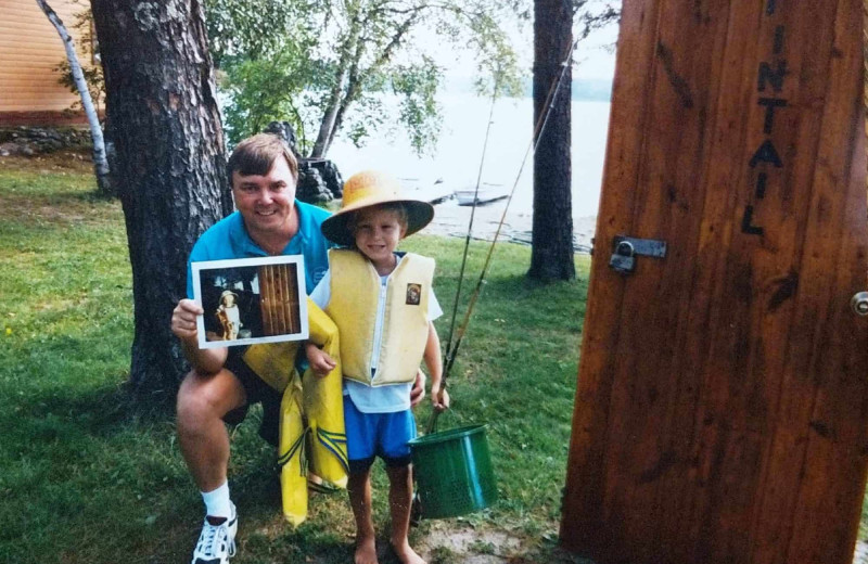 Fishing at Little Norway Resort.