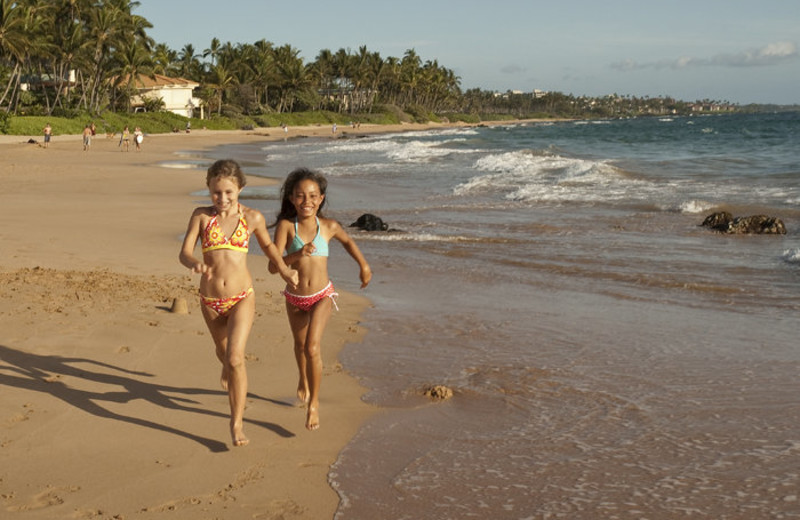 The beach at Mana Kai Maui.