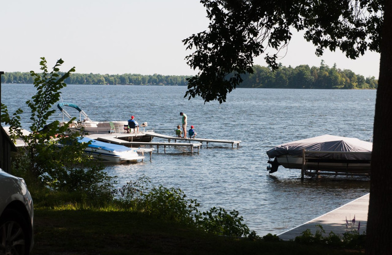 Lake view at Great Blue Resorts- McCreary's Beach Resort.