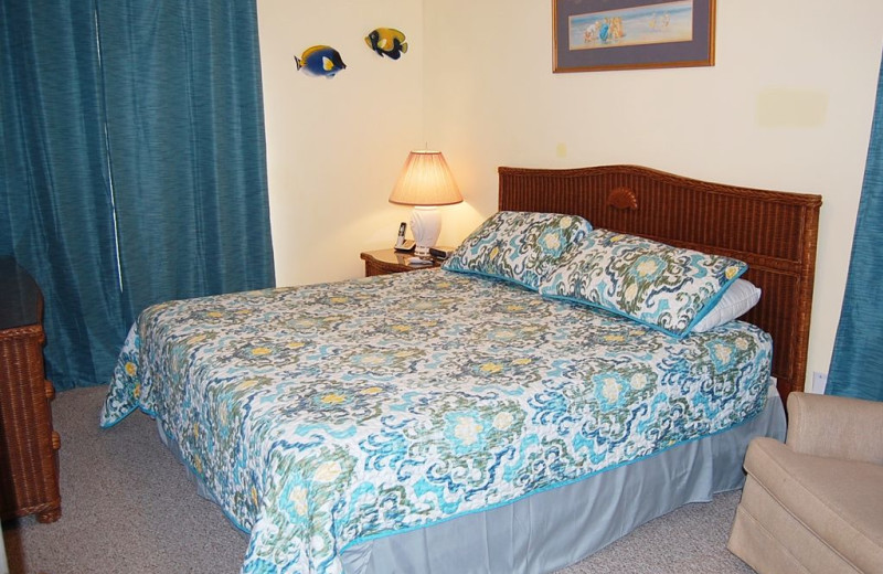 Rental bedroom at Anchor Vacations, Inc.