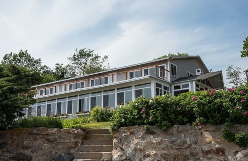 Exterior view of Linekin Bay Resort.