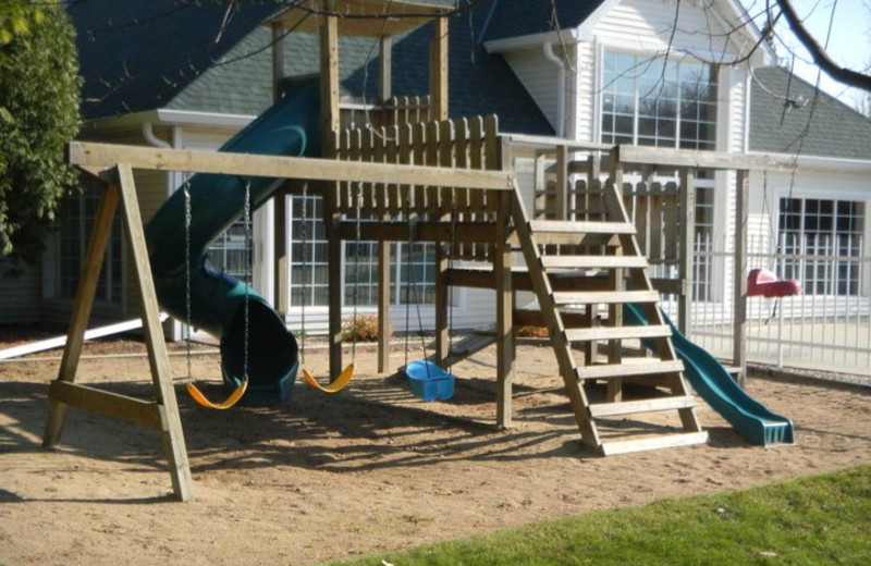 Children's playground at Pheasant Park Resort.