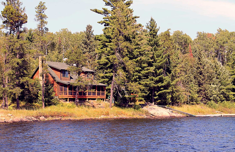 Exterior view of Zup's Fishing Resort and Canoe Outfitters.