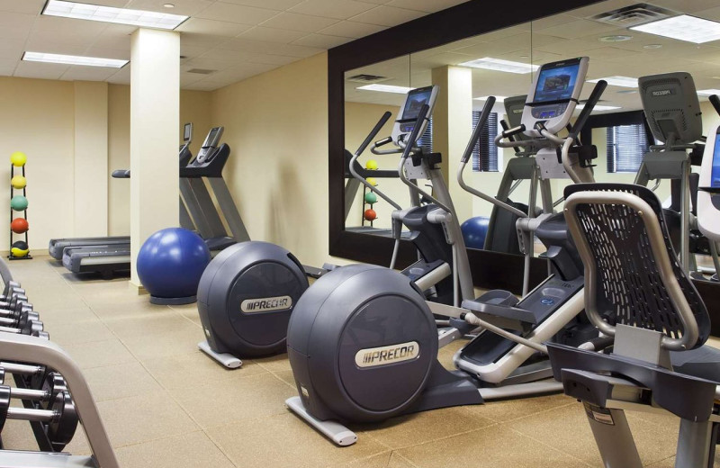 Fitness room at DoubleTree Fallsview Resort & Spa by Hilton - Niagara Falls.