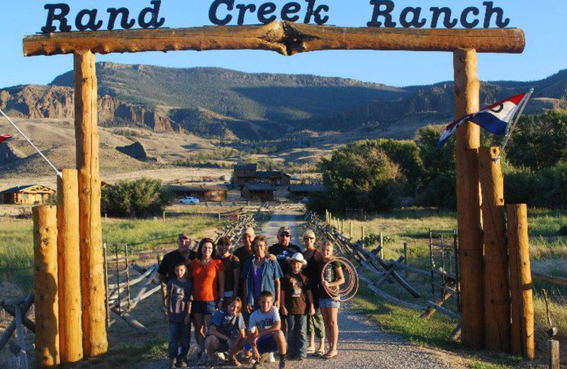 Family at Rand Creek Ranch.